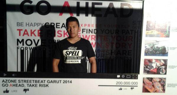 LingkarIde's tweet photo. #streetbeatgarut #goaheadpeople via #Camera360# http://t.co/CASWK9qnpy
