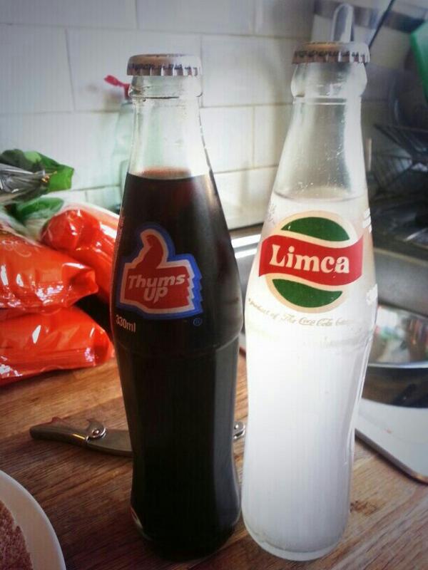 DosaDeli's tweet photo. Origonal glass bottles of Thumbs up on the stall at #AlchemyFestival @RealFoodFest @southbankcentre today http://t.co/4e160rZKTm
