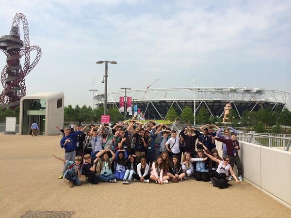 lodeheathschool's tweet photo. Running through water fountains, trying to beat Greg Rutherford's long jump, mobots and hi speed cycling! What a day! http://t.co/DKpvgluYO0