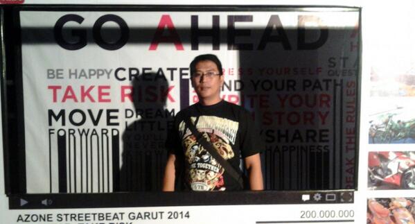 LingkarIde's tweet photo. #streetbeatgarut #goaheadpeople via #Camera360# http://t.co/aLpDGac3rv