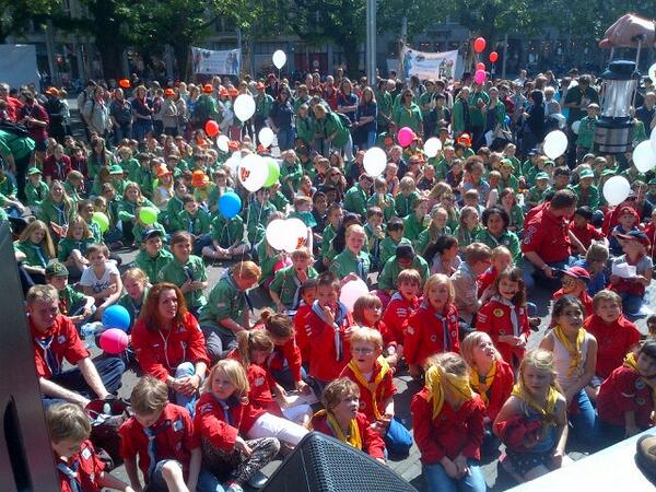Scouting Den Haag leeft, wat een mensen!! Extra aandacht loont!  #scoutitout <a href="/BoudewijnRevis/">Boudewijn Revis</a>