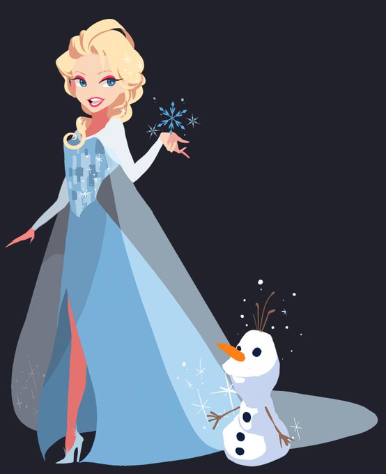 エルサのtwitterイラスト検索結果 古い順