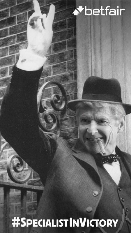 Betfair's tweet image. Specialist in Victory!