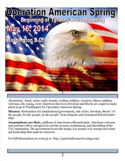 Exousia1111's tweet photo. .
- Operation American Spring -
.
- Operation American Spring -
.
- Operation American Spring -
.
#wearethepeople http://t.co/ixz5ymSwEG