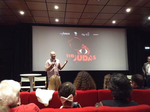 CouzinFilms's tweet photo. MT @Lamaisondeprod: In #Cannes2014 cheering up for @CouzinFilms @Kngfu @lejudas interactive film project #CVD2014 http://t.co/tQCSD6Xn1y