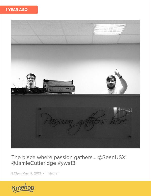 A year ago today!!! #yws13 #yws14 timehop.com/c/ip:458001025…