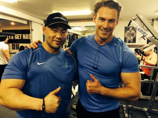 <a href="/SI_FANTOM_FAN/">Si Fantom Fan</a> Good to meet you Si. Great gym! Takes me back! #nostalgia