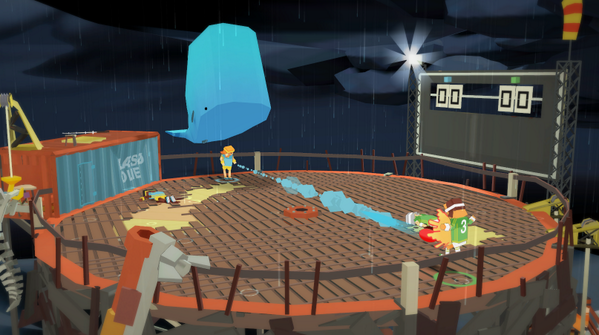 GMSwing's tweet image. The whales are not the ones in need of saving in a game of @Stikbold #MadeWithUnity #screenshotsaturday #gamedev