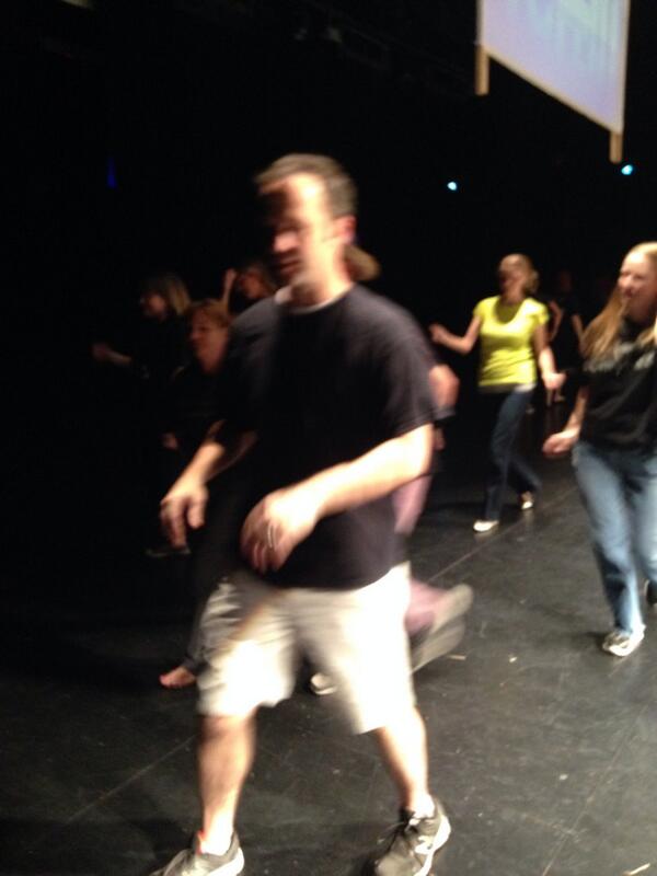 <a href="/ReaganRays/">Reagan Rays</a> <a href="/steve_principal/">Principal Steve</a> practicing for the follies!#facultyfollies