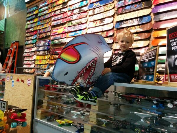 mtiainen's tweet photo. #hanknado is happening! Thanks @West49 for the deck. http://t.co/XWPMUhBePP