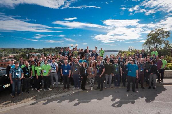 Attendees at DrupalCamp Alpe-Adria, Slovenia 2014.drupalalpeadria.org <a href="/dcalpeadria/">Drupal Camp Alpe-Adria</a> photo <a href="/davision/">David Lee</a> #dcalpeadria