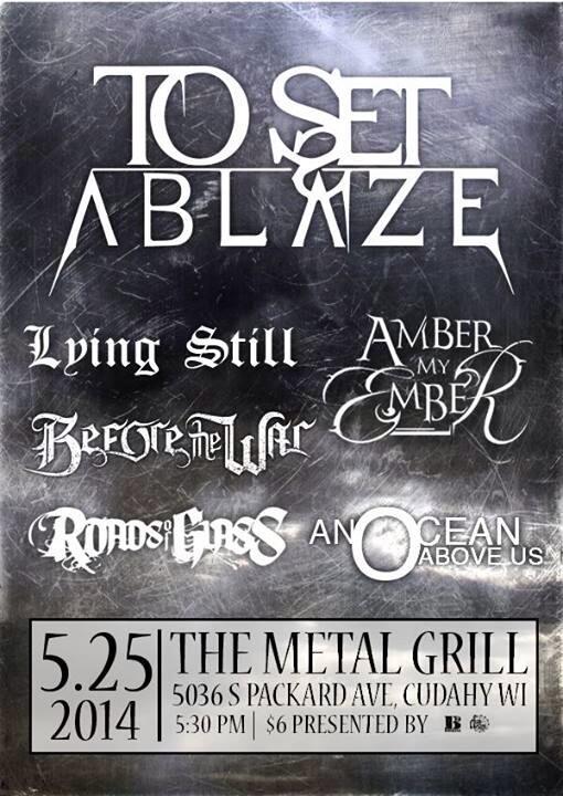 beforethewarwi's tweet photo. One week from tomorrow! Come out to this one for something special. @RoadsofGlass http://t.co/bR0UOEQPiS