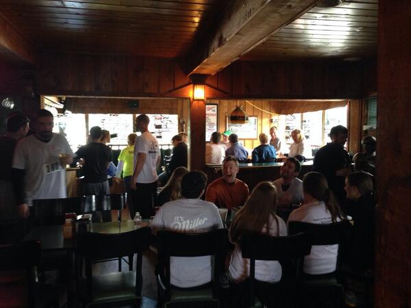 Greenhouse302's tweet photo. Beers are flowing at The Cottage with the Miller family and friends http://t.co/nSuqJcvpLw