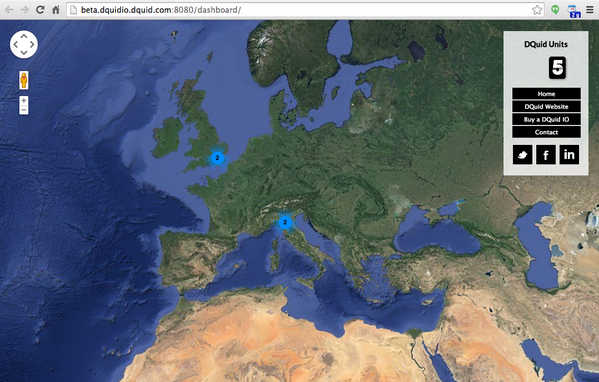 DQuidTeam's tweet image. @dquidio in the world! #IoT #agilehackathon