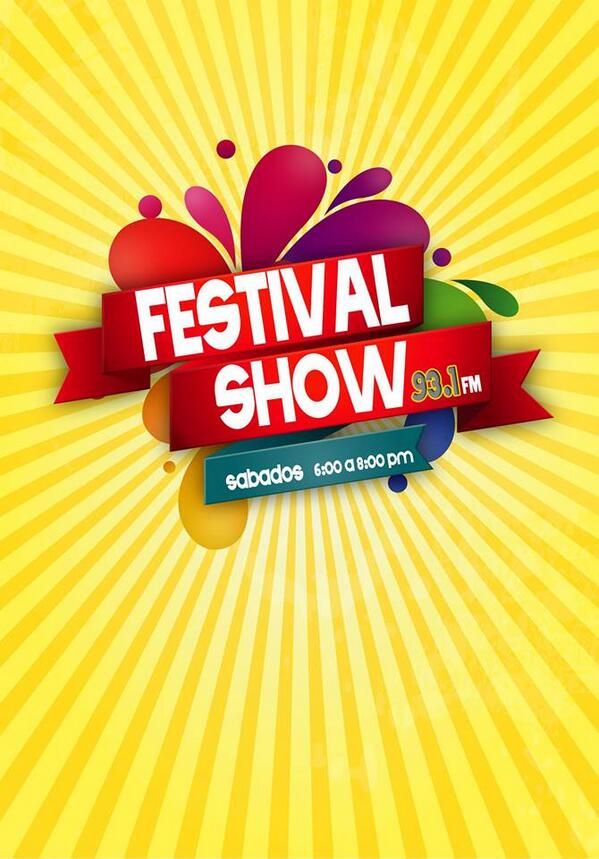 Asdru_Garcia's tweet photo. HOY "FESTIVAL SHOW" DESDE LAS 6 HASTA LAS 8PM CON @Max_BrizuelA Y MI PERSONA @Asdru_Garcia  POR LA 93.1FM PUERTO http://t.co/Y8NvET4OQT