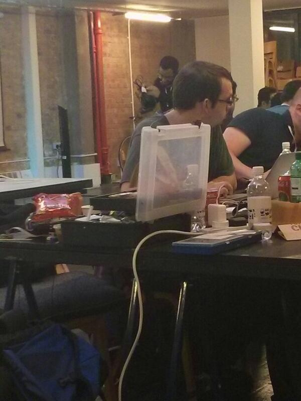 DQuidTeam's tweet image. lots of hardware! #IoT #geekstuff #agilehackathon