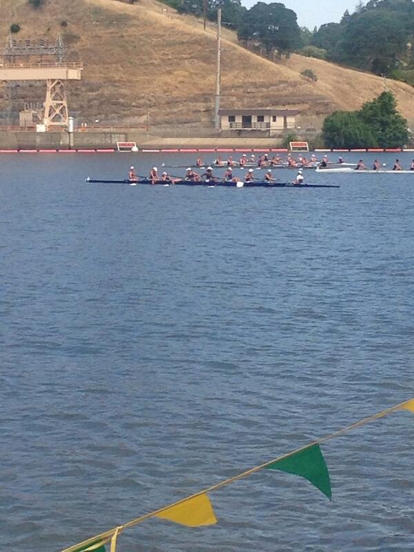 USDWomensRowing's tweet photo. V8 wins it!!! #strongesttogether #redefinetheimpossible #windyindybou d @WCCsports http://t.co/YJ5EhV7MLm