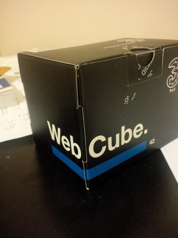 brunolovesbrit's tweet image. Che svolta! #WebCube @Tre_It