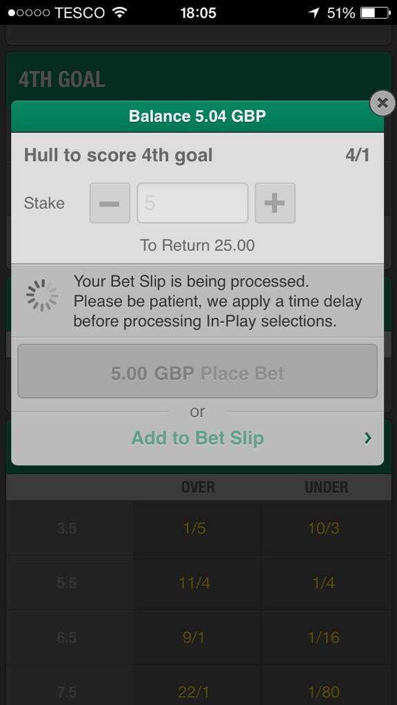 Footy5Tips's tweet image. Guys,
My last bet of the day!!
Feel free to join.
£5 returns £25.