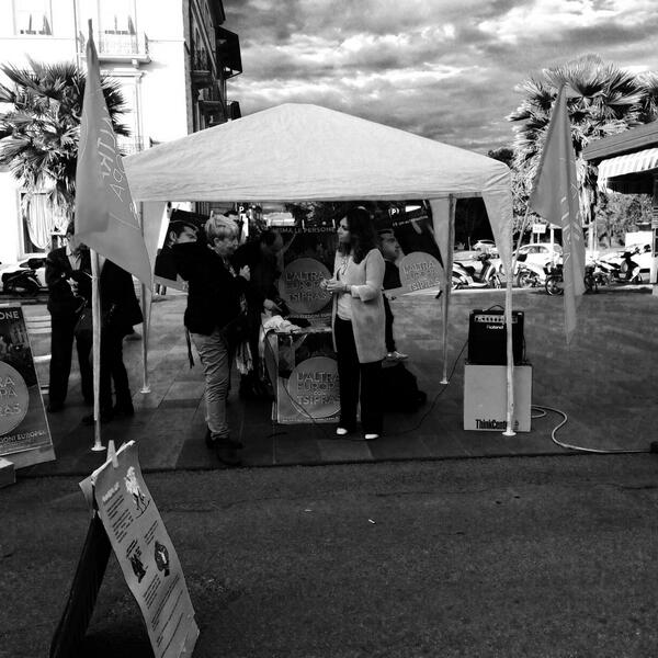 adeletta's tweet photo. Zanardo a Viareggio #laltraeuropa #listatsipras http://t.co/MgVkLnABpB