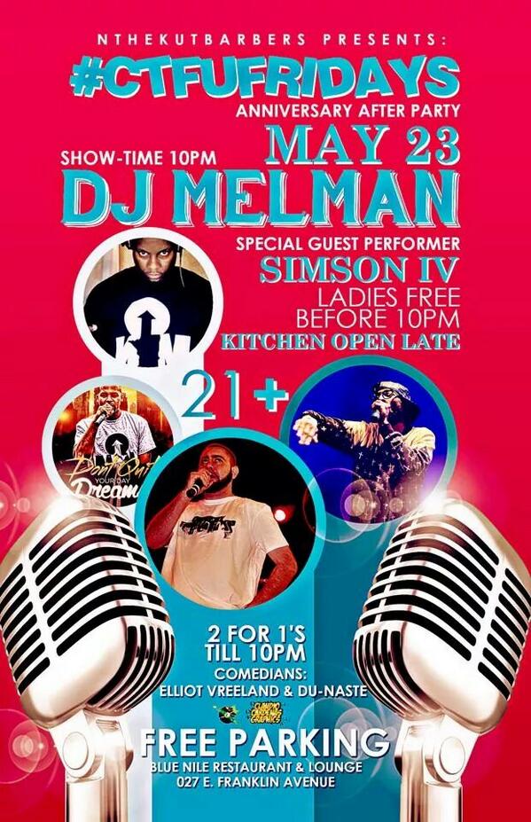 Elliotvreeland's tweet photo. Comedy show Friday night south mpls!! http://t.co/pcTvR1qEEK