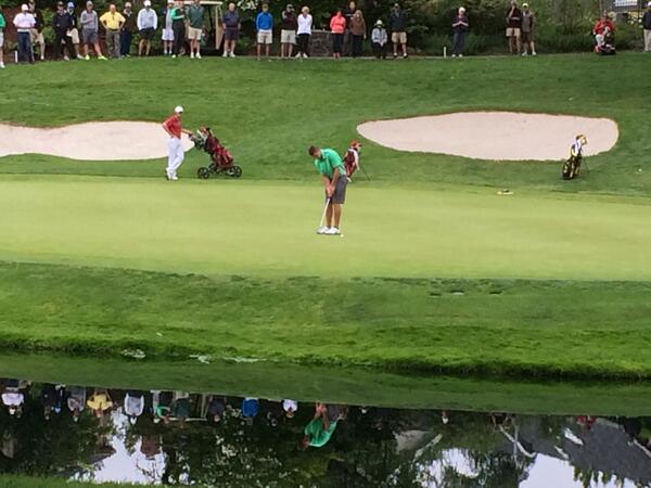 Brandon McIver makes par on 5 <a href="/EugeneCC/">Eugene Country Club</a> <a href="/NCAA/">NCAA</a> <a href="/GazSportsBill/">Bill Bighaus</a> <a href="/billingsgazette/">Billings Gazette</a>