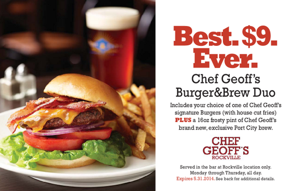 “@PCSJohn: The absolute best meal deal in DC and it is in Rockville!  Thank You <a href="/chefgeoffs/">Geoff Tracy 💚🥓</a> ”<a href="/michael_heller/">Michael Heller</a>