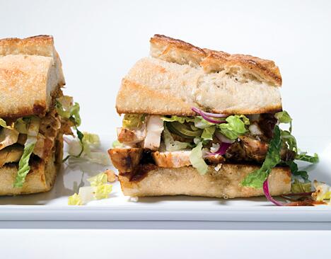 epicurious's tweet photo. Chicken Sandwiches with Chiles, Cheese and Romaine Slaw: http://t.co/GNcvCRGpHV http://t.co/2G0e9UO4TC