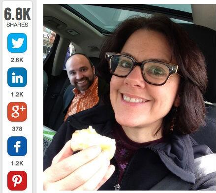 JoePulizzi's tweet photo. I just spit out my water on that one...@leeodden: Social Media secret unveiled: The #joebomb @annhandley effect! http://t.co/QzJRC1srY6