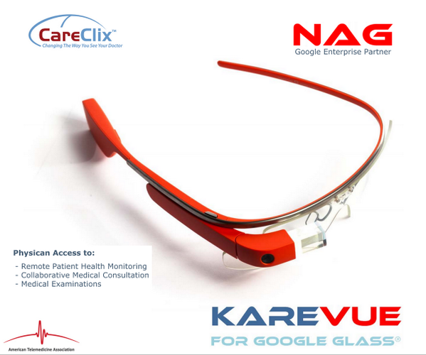 NAGinc's tweet photo. Join us at #ATA2014 May 18-21 as we present our @googleglass / #healthcare solution called KareVue 
@AmericanTelemed http://t.co/zCK9HJi3gK