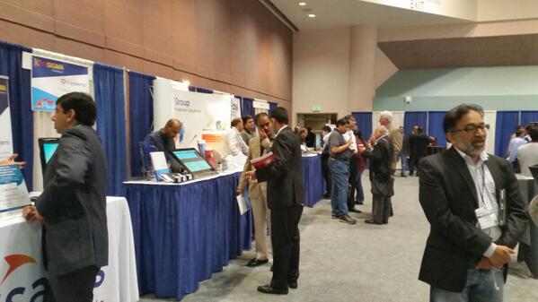 durlabh's tweet photo. Insigma at @TiEcon 2014 http://t.co/Haufkk4ODl
