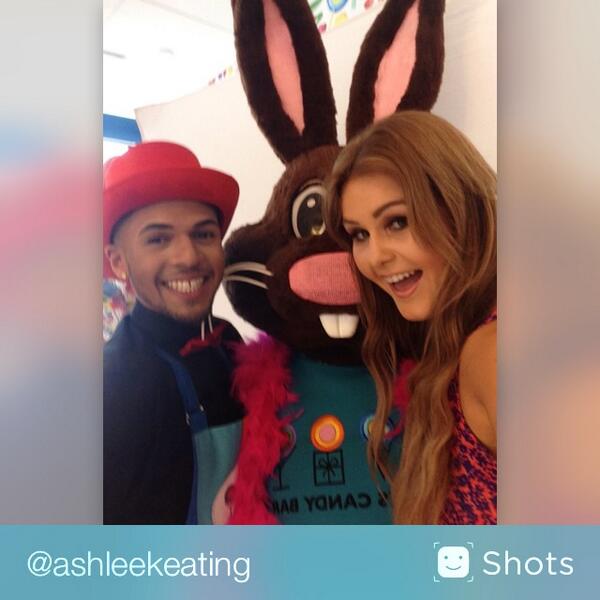 AshleeKeating's tweet photo. Is it #easter or ?!?!?  #shots with #candy #candyshots @dylanscandybar  http://t.co/t39ESwKjK4 #selfie http://t.co/FeaAlyiHky