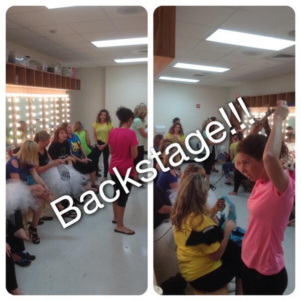 #ReaganRays backstage preparing for Reagan's Got Talent Community Show! Not too late - 3 &amp; 6 show tix at door