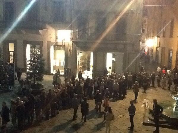 palazzo Pretorio,Prato. ore 21:37...forza Cenni per sempre!!