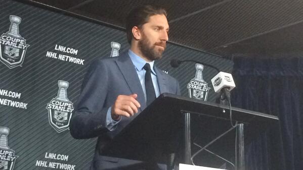 "I'm really happy the way we started." - @HLundqvist30 #NYRPlayoffs #AboveAndBeyond