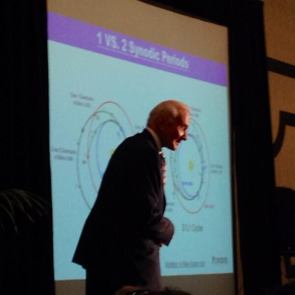 astroengine's tweet image. Brilliant! Orbital dynamics with @TheRealBuzz :) #ISDC2014