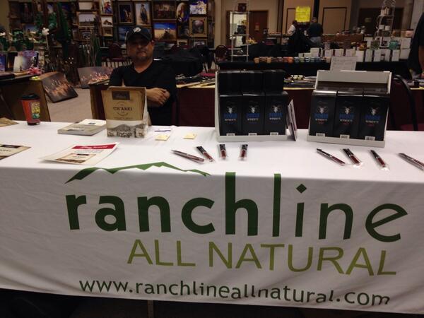 ranchline's tweet photo. Our set up at Ruidoso Gun Show! #charki #powersticks #glutenfree  http://t.co/mFgt24XPgs http://t.co/Y7kjXjlVwM
