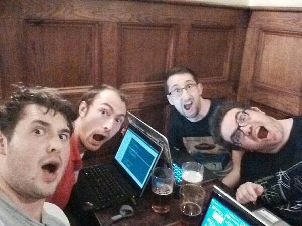 JakeLPrice's tweet image. Still hacking somewhere in Victoria now!! #agilehack
