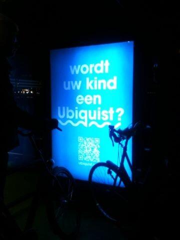 #Ubiquisten geven licht in het donker!