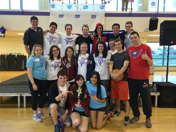 Our <a href="/NUrelayforlife/">NU Relay for Life</a> team won 1st place in large team fundraising! <a href="/PhiDeltNU/">NU Phi Delta Theta</a>