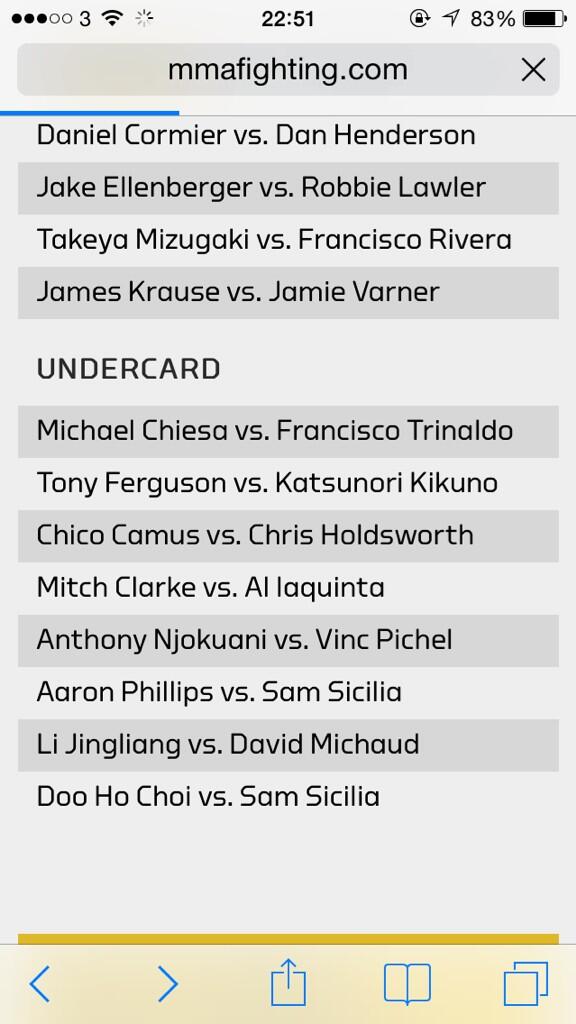 WebsitePolice's tweet image. @SamSiciliaMMA your fighting twice #website #fail