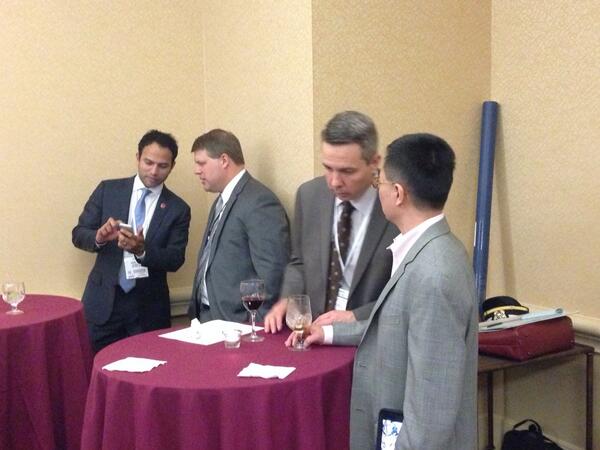 Hanging out at the <a href="/MUSICUrology/">MUSIC Urology</a> gathering. #aua14 <a href="/jtwei88/">John Wei</a> <a href="/montrose52/">Jeff Montgomery</a> <a href="/peepeeDoctor/">Khurshid Ghani</a>