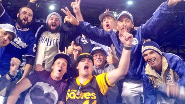 San Diego Padres on X: Padres fans were representing in Colorado tonight!   / X
