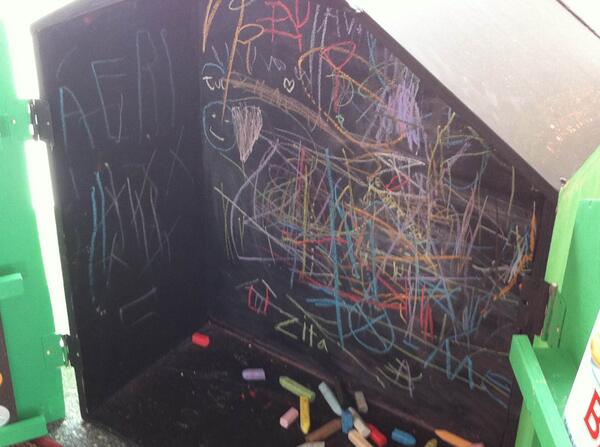 KidsandProse's tweet photo. The work of budding illustrators @GburgBookFest #gbf14 http://t.co/ud4wgXdkEq