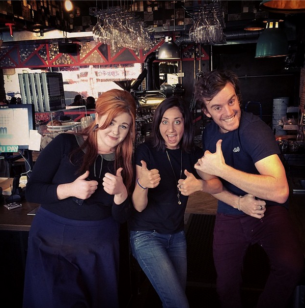 ADbricklane's tweet photo. Sunday crew! Yep, they're most definitely morning people. http://t.co/y1VoQ4IJlR