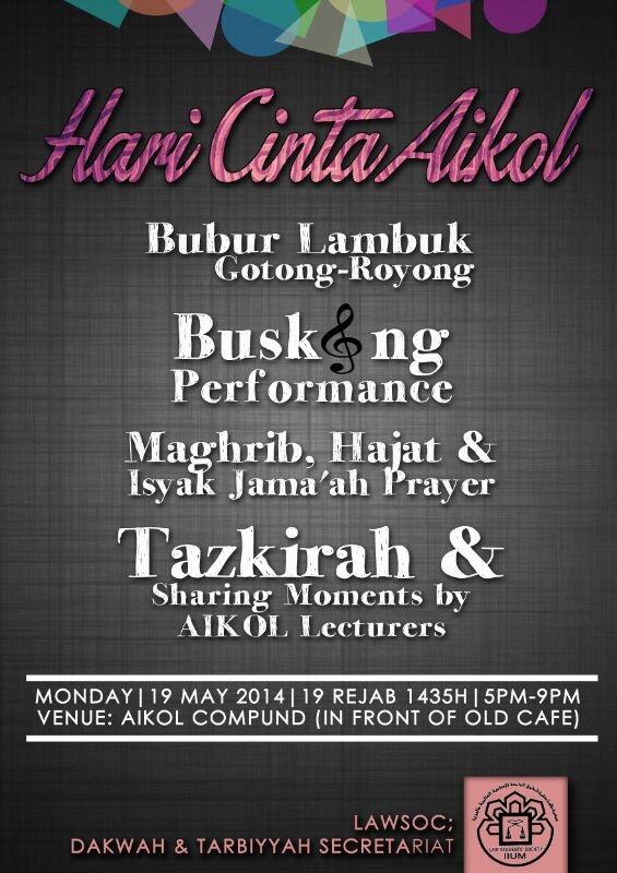 AzzanAznan's tweet photo. All activities in Hari Cinta Aikol. Kami jamu anda dengan Nasi Ambeng dan alunan musik busking. Ayuh. #1919 http://t.co/fuXEna6OgE