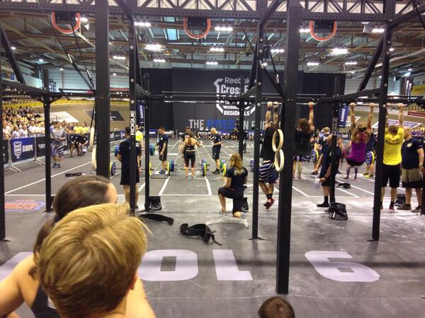 CFGMeridian's tweet image. .@CrossFitBath awaits their final pair at 14:50.