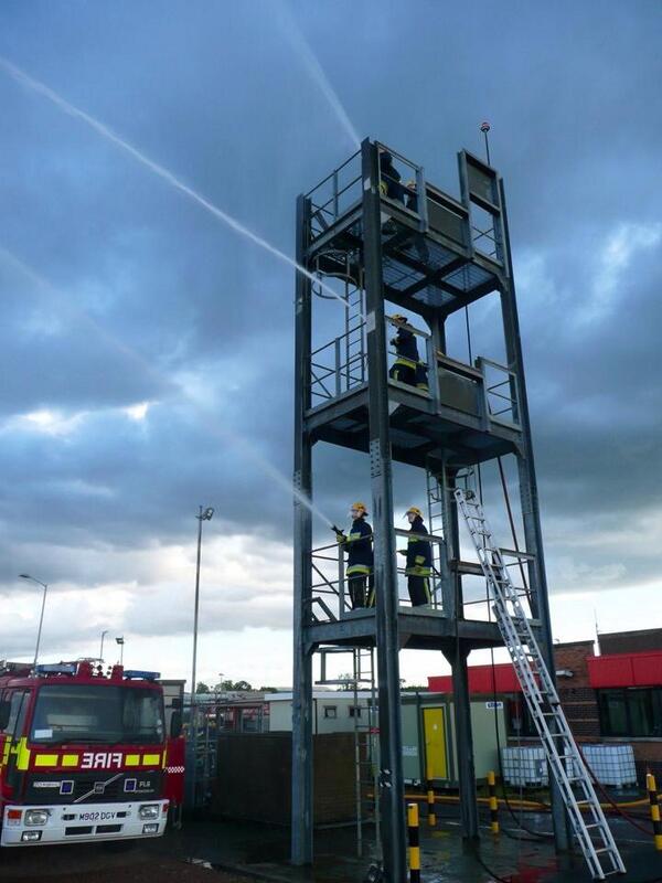 A photo from our pump & ladder drills on Tuesday! #YFA #FireCadets #firefighting #youngfirefighters