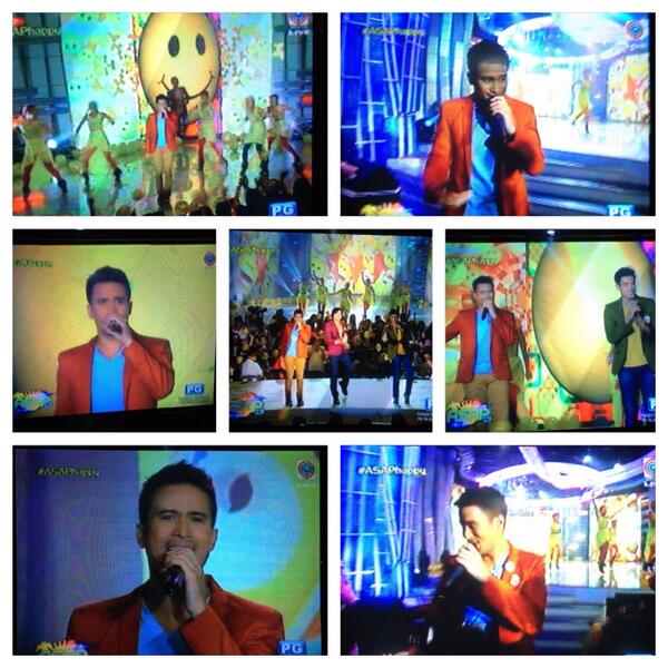piapie_pie's tweet photo. @samuelmilby ang gwaapooooo 😍😍😍 opening prod #HappyBdaySam #ASAPHappy http://t.co/WyQFVcZoG8