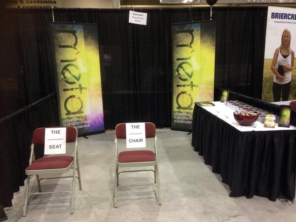 Meta_School's tweet image. Great time at History Maker so far!  Many tears flowed as people sat down in The Encouragement Seat at our booth.